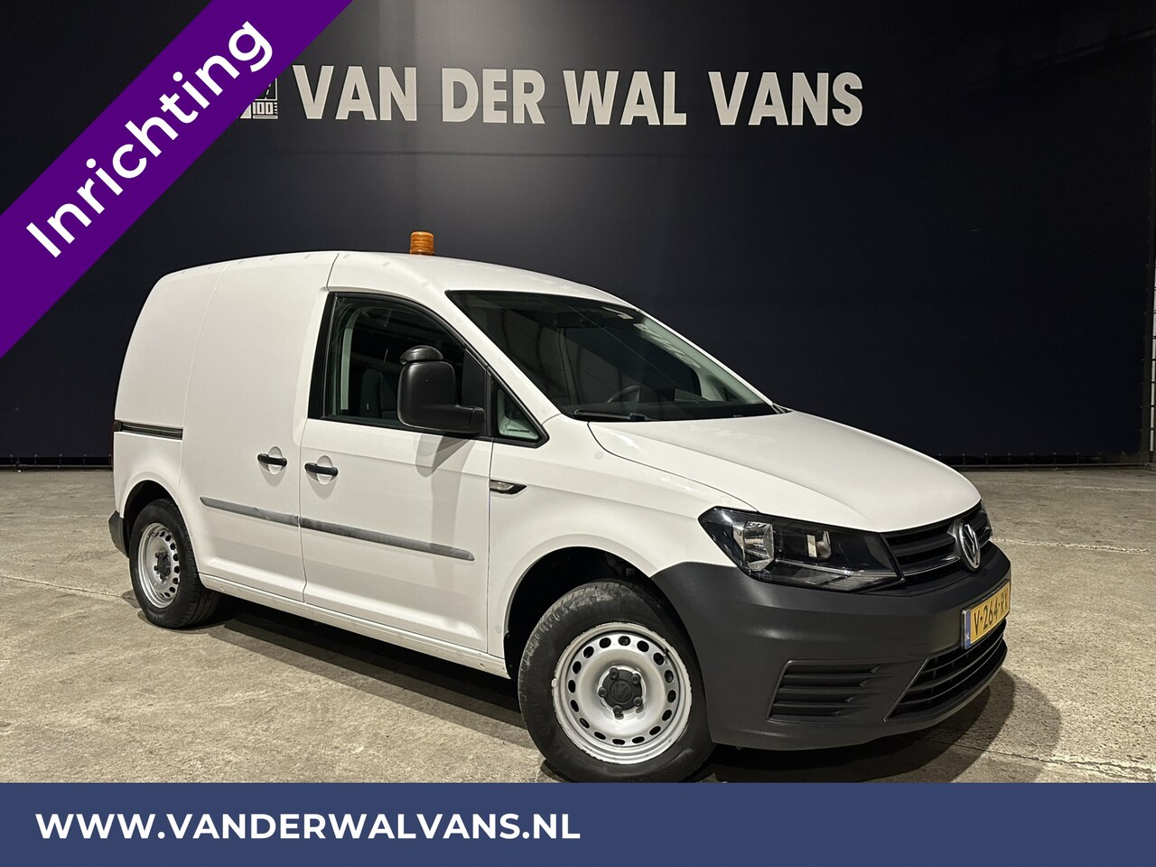 Volkswagen Caddy - 2.0 TDI 102pk L1H1 inrichting Euro6 Airco | Navigatie | Cruisecontrol Apple Carplay, Andro - AutoWereld.nl