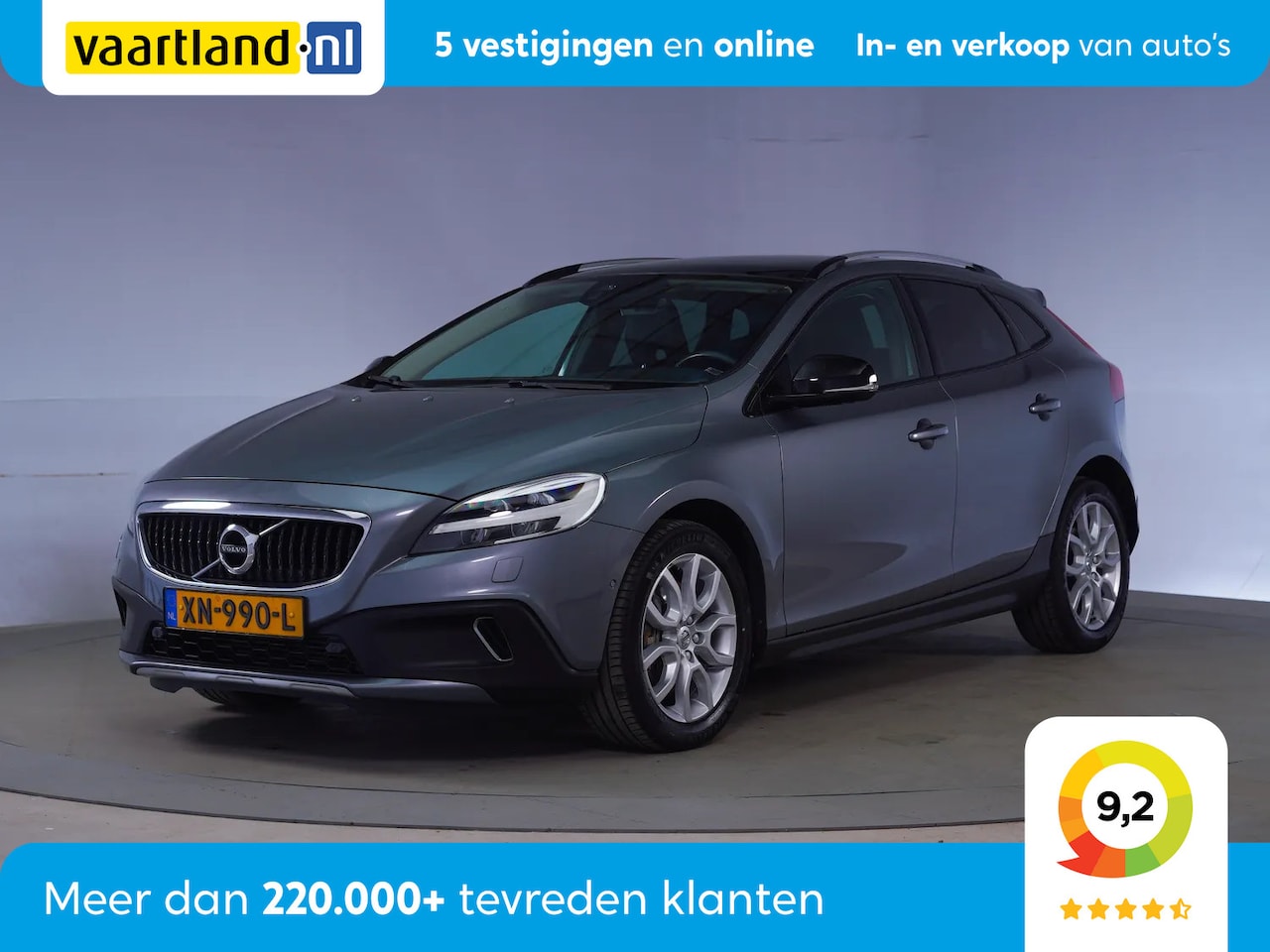 Volvo V40 Cross Country - 1.5 T3 Polar+ Luxury Aut [ Panoramadak HarmanKardon Nav ] - AutoWereld.nl