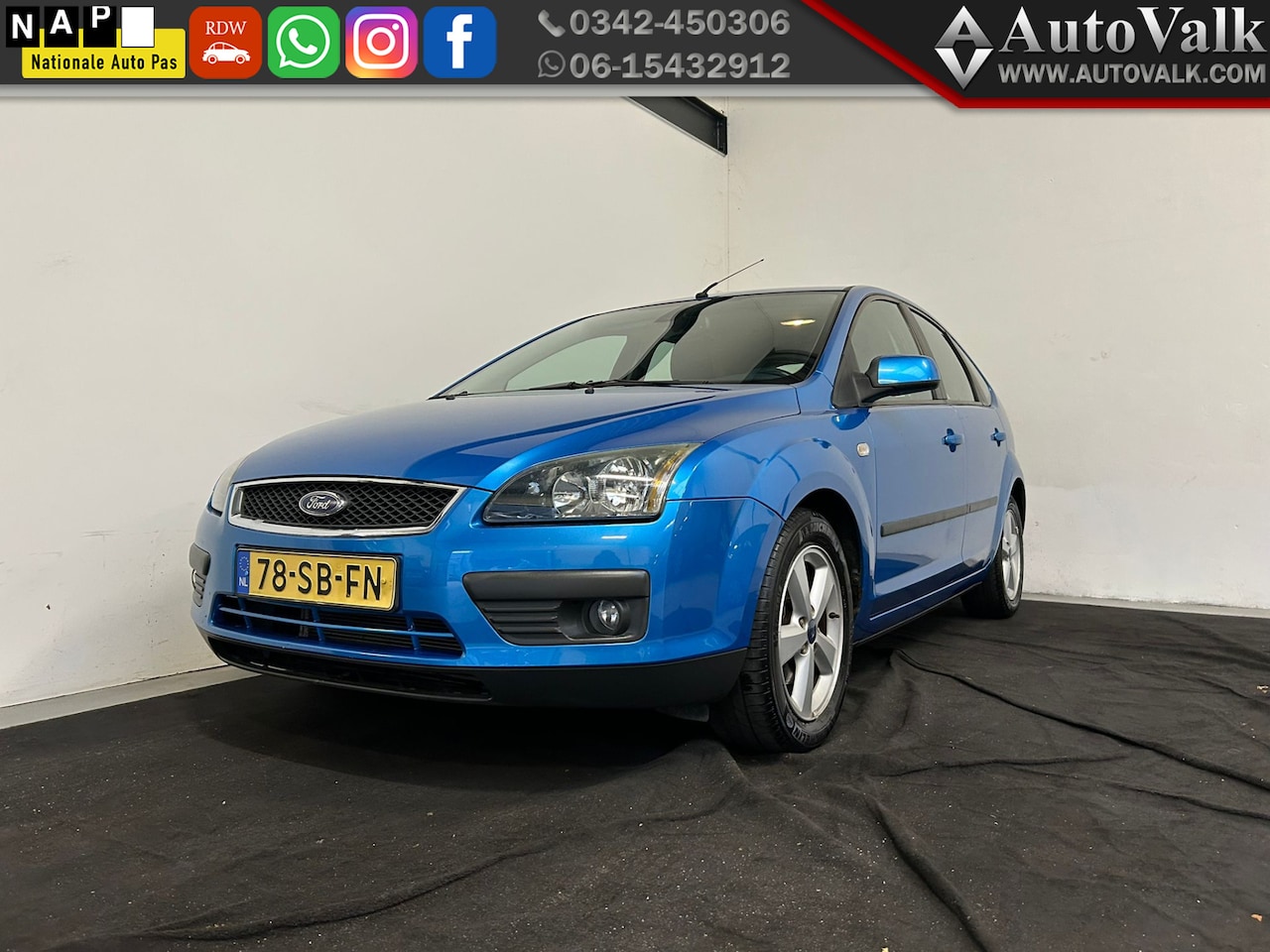 Ford Focus - 1.6-16V Futura. Elek Pakket - AutoWereld.nl