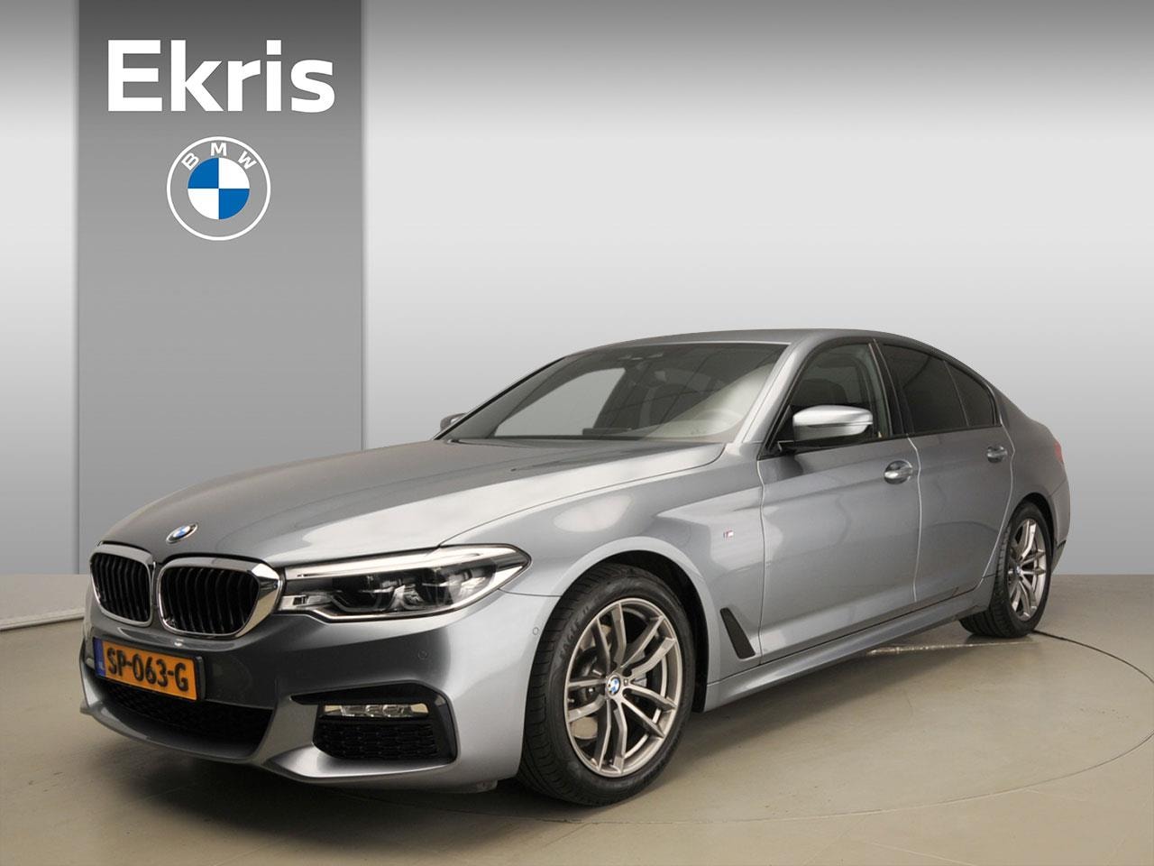 BMW 5-serie - Sedan 520i | M-Sportpakket | LED | Leder | Navigatie | Trekhaak | Comfortzetels | Keyles g - AutoWereld.nl