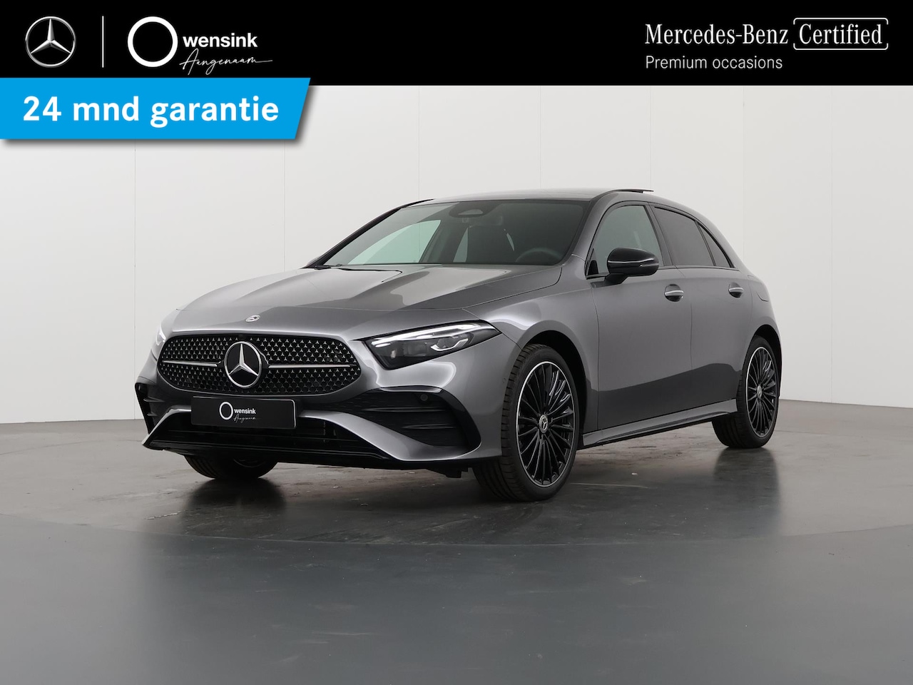 Mercedes-Benz A-klasse - 250e AMG NIGHT | Panoramadak | Sfeerverlichting | Dodehoekasssitent | Achteruitrijcamera | - AutoWereld.nl