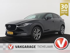 Mazda CX-30 - 2.0 e-SkyActiv-X M Hybrid Luxury | Leer | Org NL | Head-Up | Stoel-/Stuurverwarming | Bose