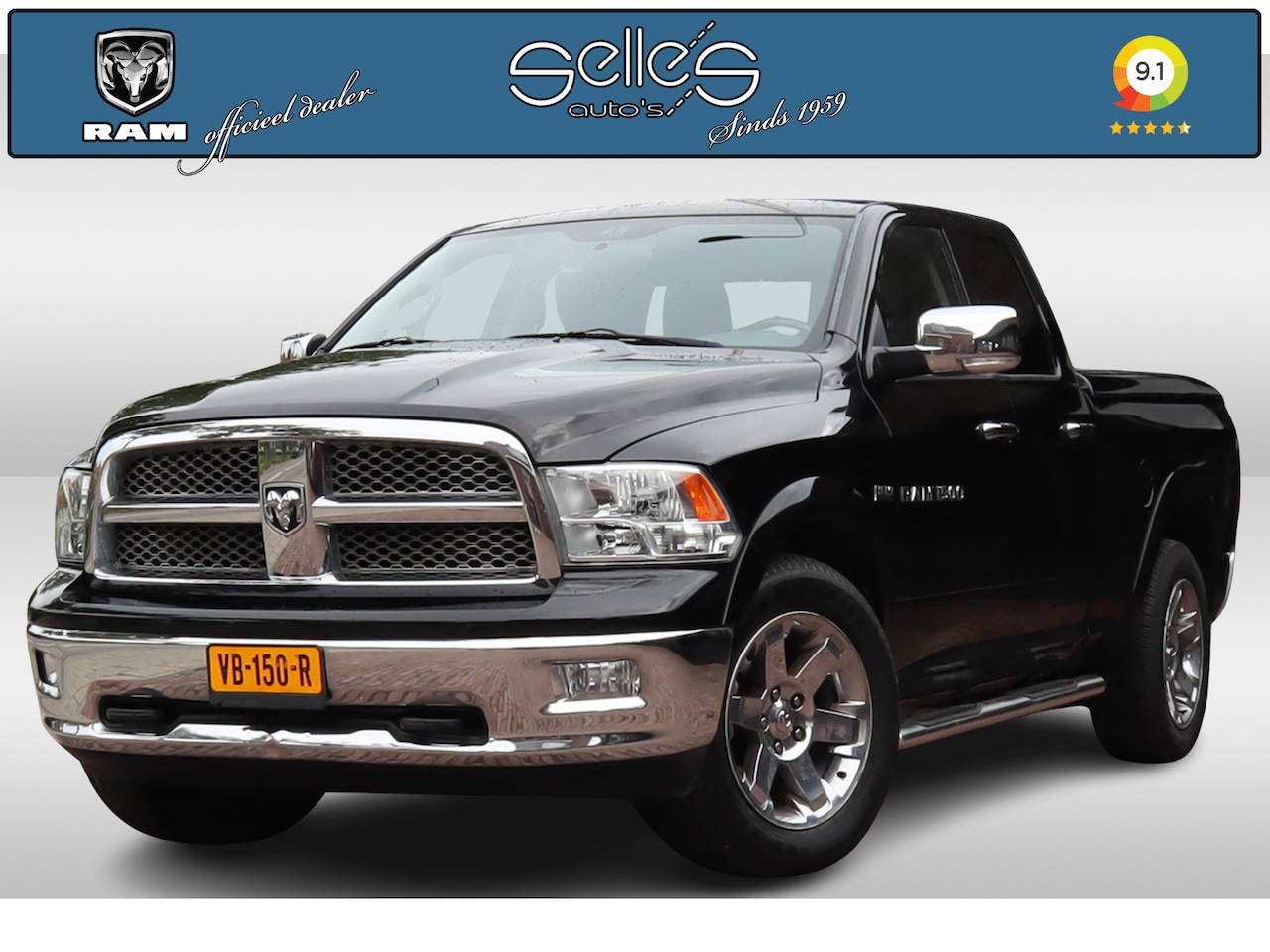 Dodge Ram 1500 - 5.7 V8 4x4 Laramie | Camera | Schuif- kantel dak | Stoel/Stuur verwarming | Stoel verkoeli - AutoWereld.nl