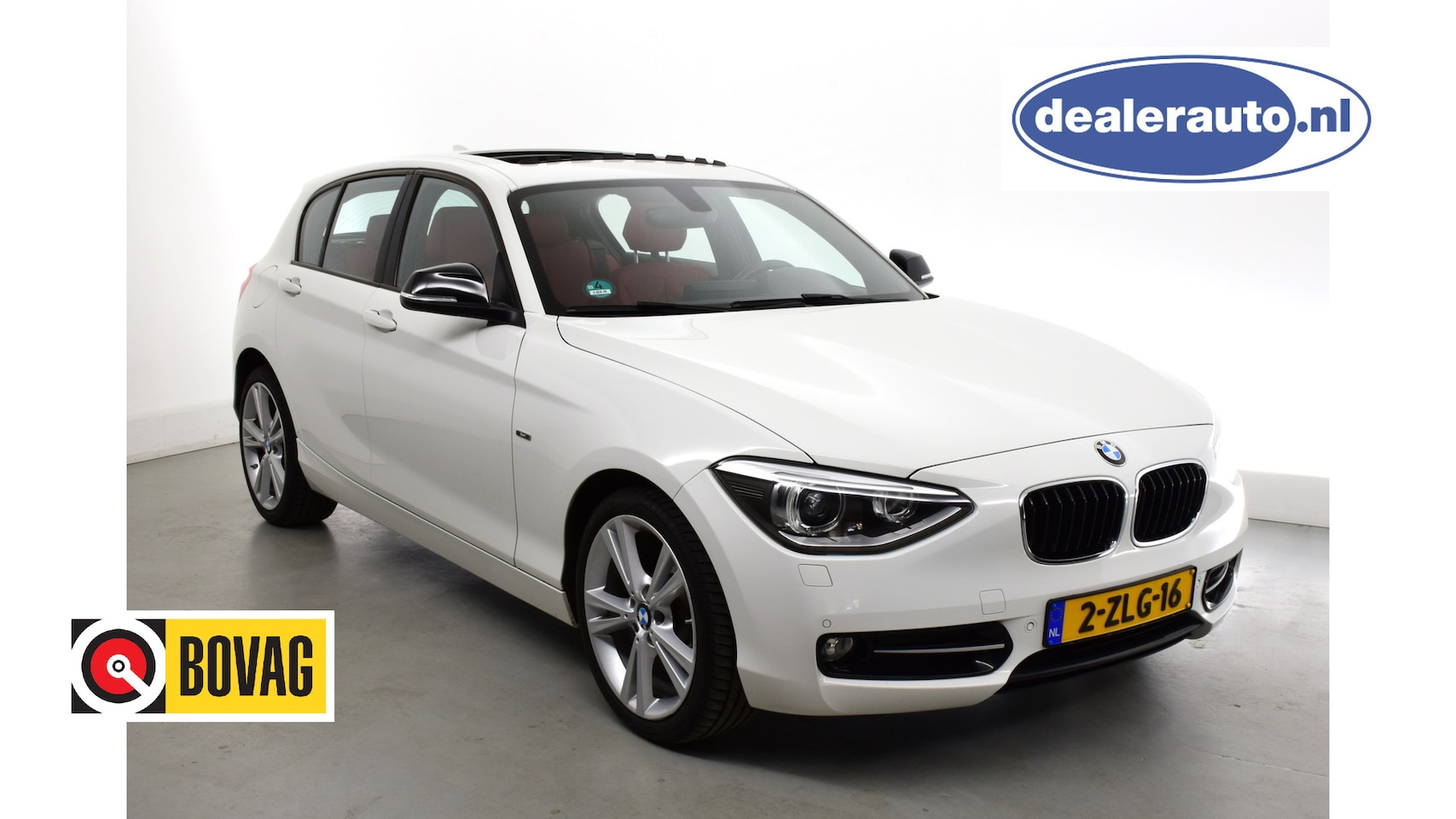 BMW 1-serie - 116i High Exec. Sportline Schuifdak, Leder ,Xenon/Led ,verwarmde stoelen, - AutoWereld.nl