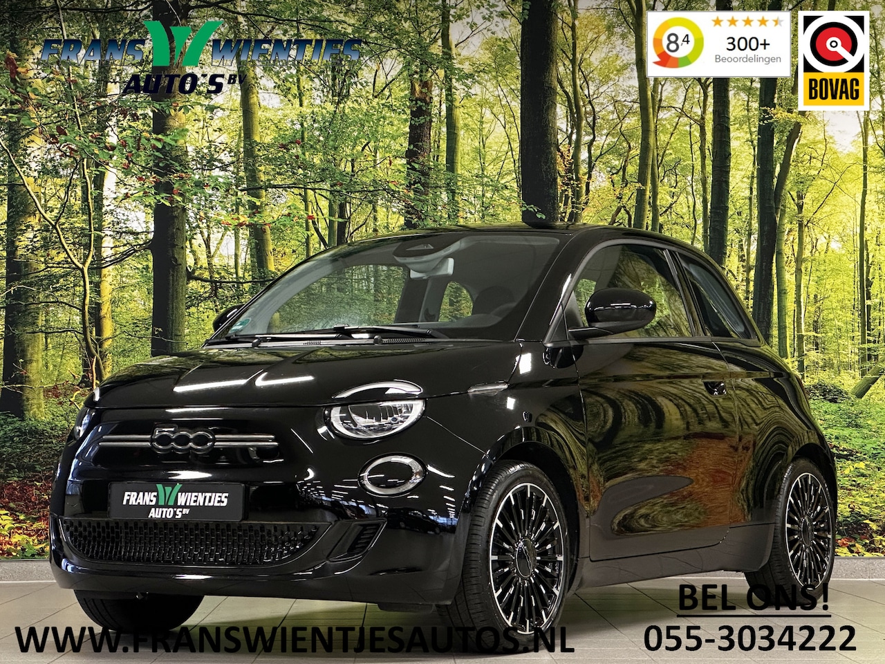 Fiat 500e - Icon 42 kWh | SUBSIDIEPRIJS | Navigatie | Cruise Control | 16" Lichtmetaal | Lane Assist | - AutoWereld.nl