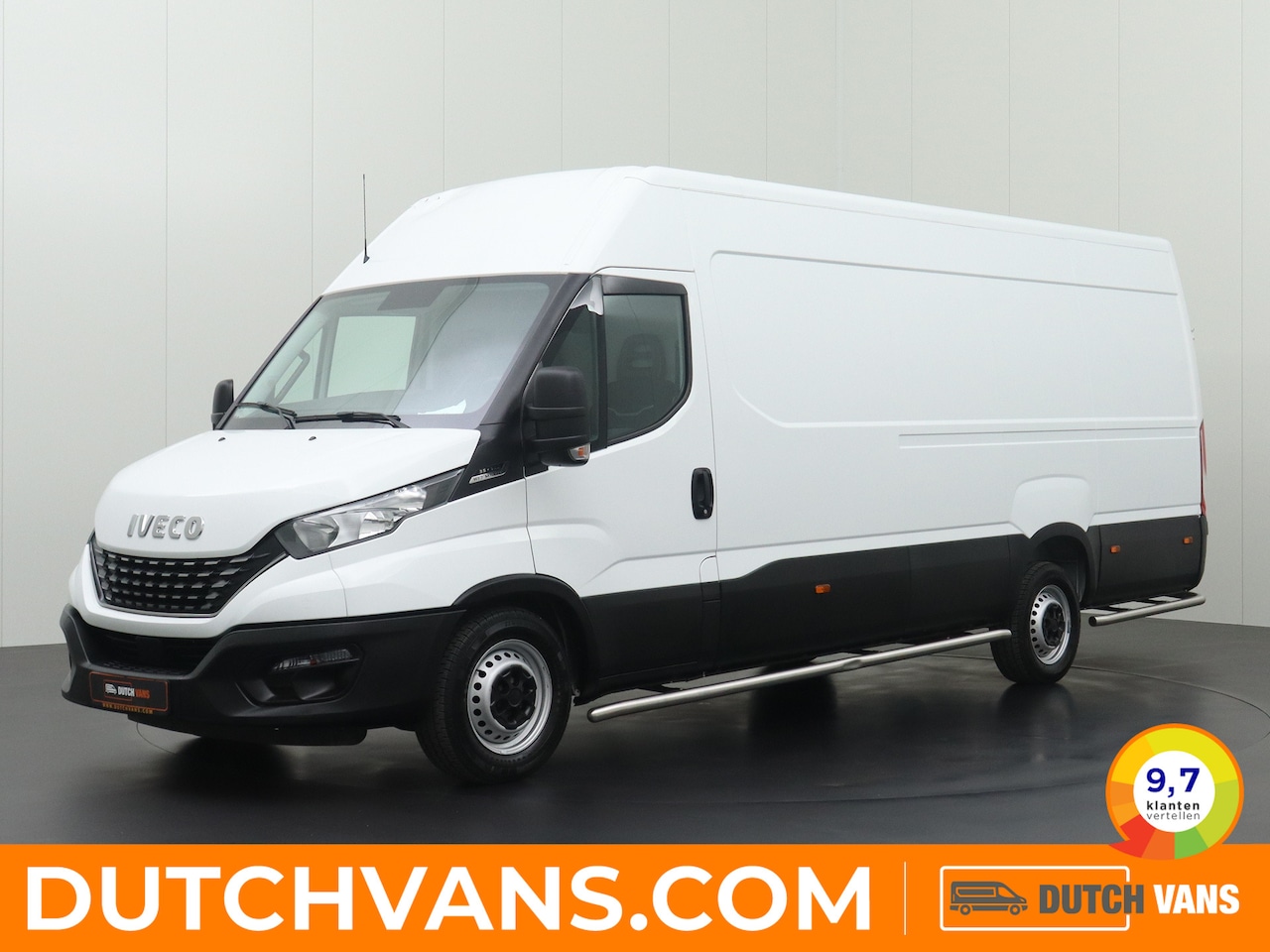 Iveco Daily - 35S14 Hi-Matic Automaat L3H2 Maxi | 3500Kg Trekhaak | Airco | Cruise | 3-Persoons | Betimm - AutoWereld.nl