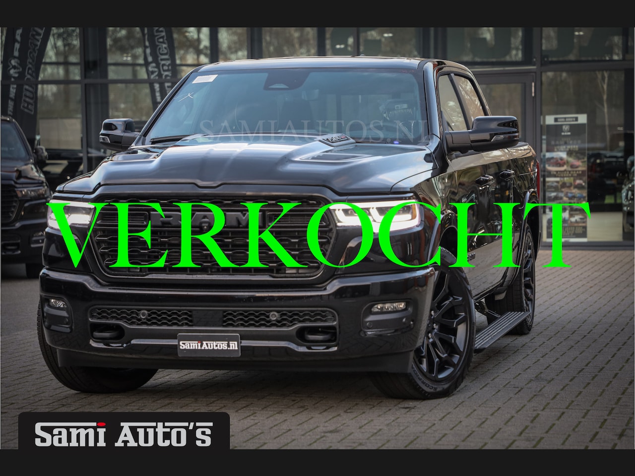 Dodge Ram 1500 - LIMITED NIGHT H.O 540PK 706 Nm 2025 | XB9 | MASSAGE | BOM VOL | CREW CAB | DUBBELE CABINE - AutoWereld.nl