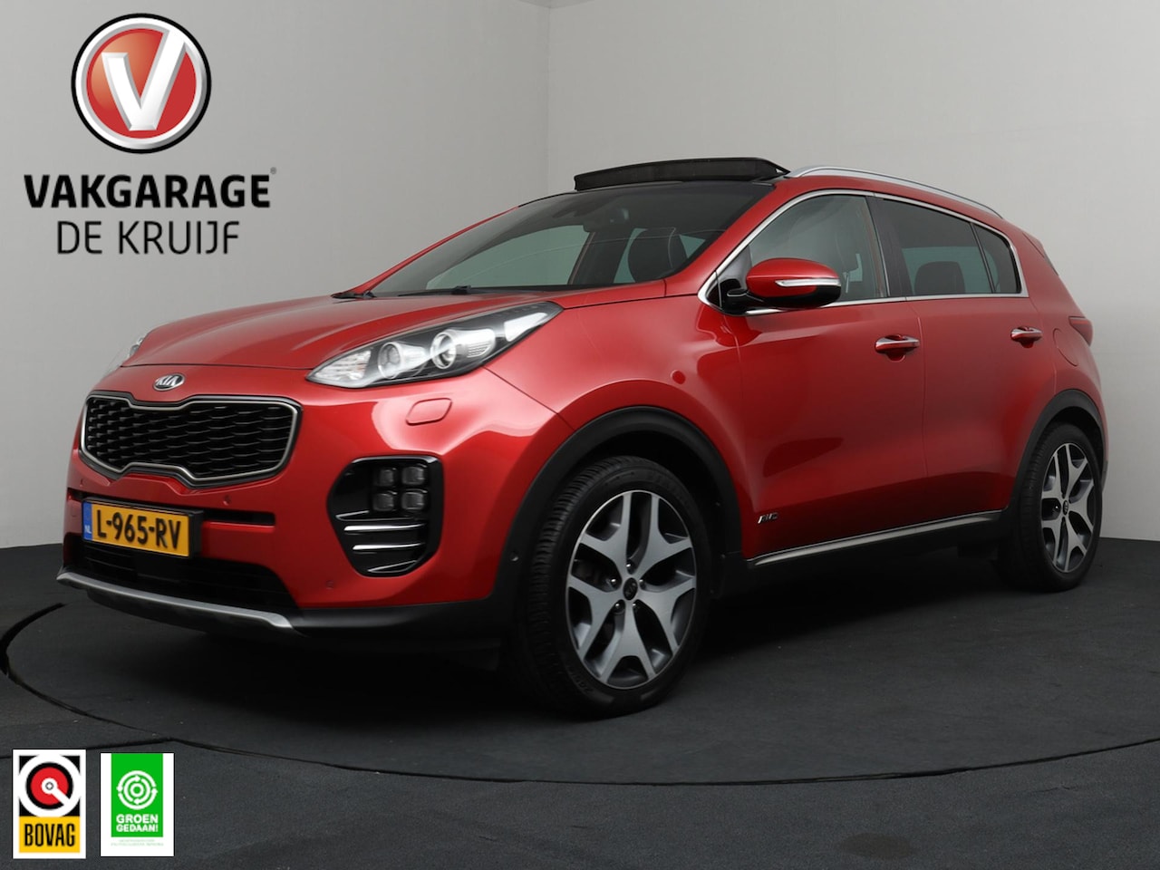 Kia Sportage - 1.6 T-GDI 4WD GT-Line PlusLine Automaat | Schuif-kantel | Camera | Navi - AutoWereld.nl