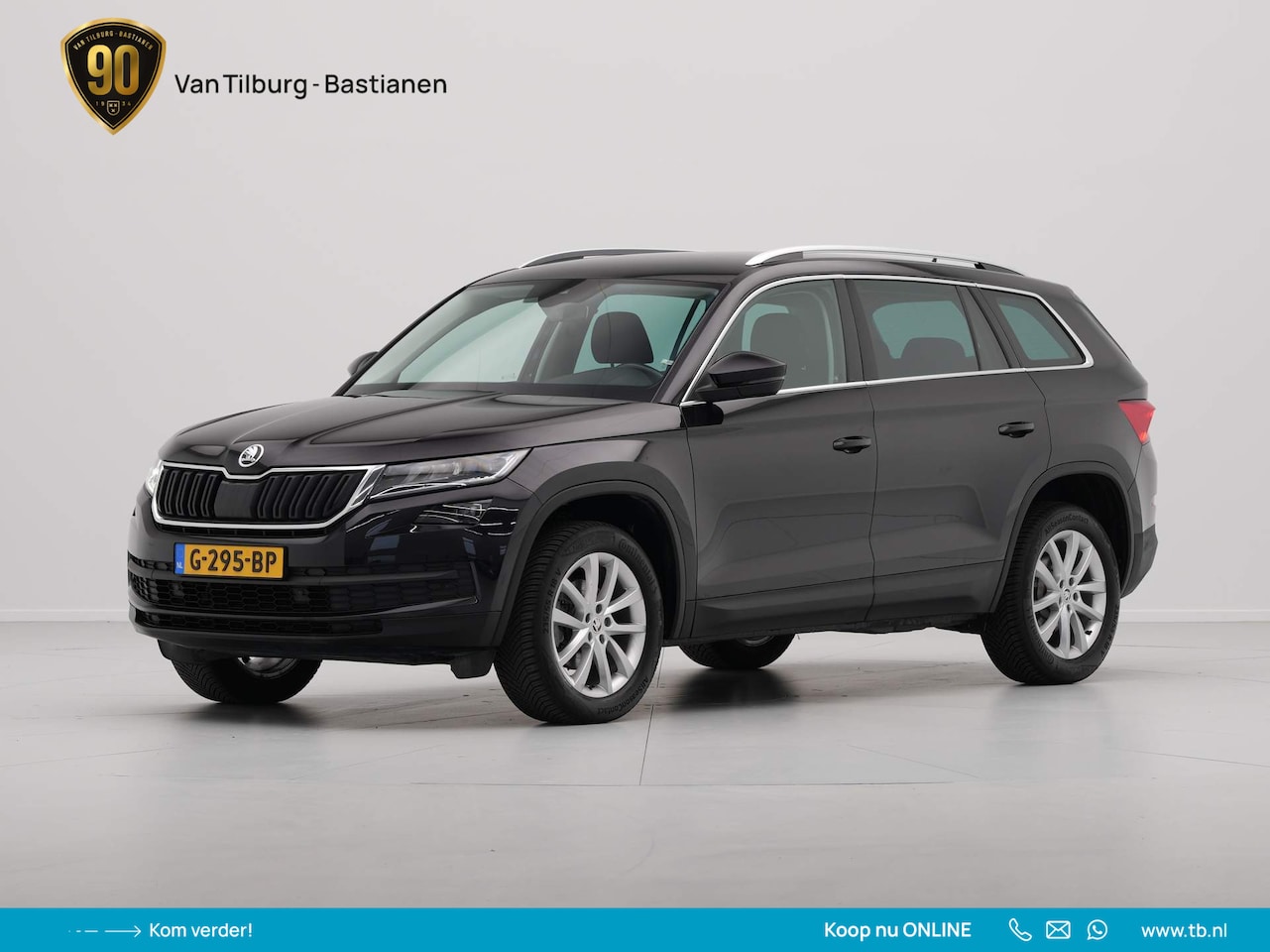 Skoda Kodiaq - 1.5 TSI 150pk Ambition Business Navigatie Wegkl. trekhaak Stoelverwarming Led - AutoWereld.nl