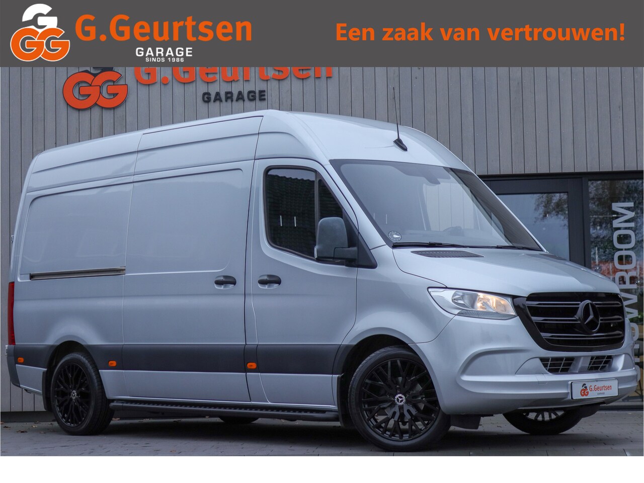 Mercedes-Benz Sprinter - 316CDI L2H2 Automaat, 2 Schuifdeuren! Leder, Geveerde stoel, MBUX, - AutoWereld.nl