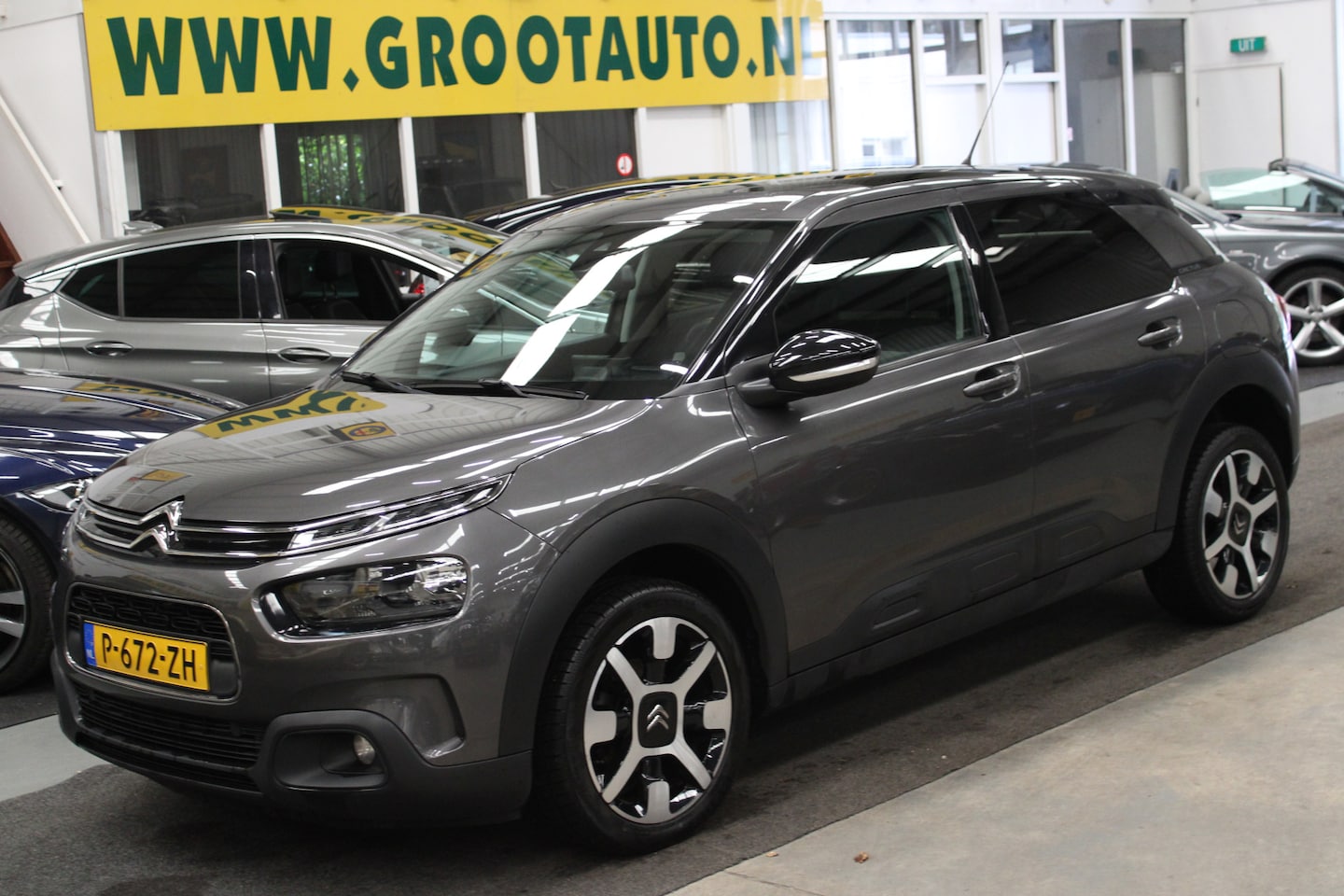 Citroën C4 Cactus - 1.2 PureTech Feel Dealer onderhouden Panoramadak, Airco, Cruise control - AutoWereld.nl