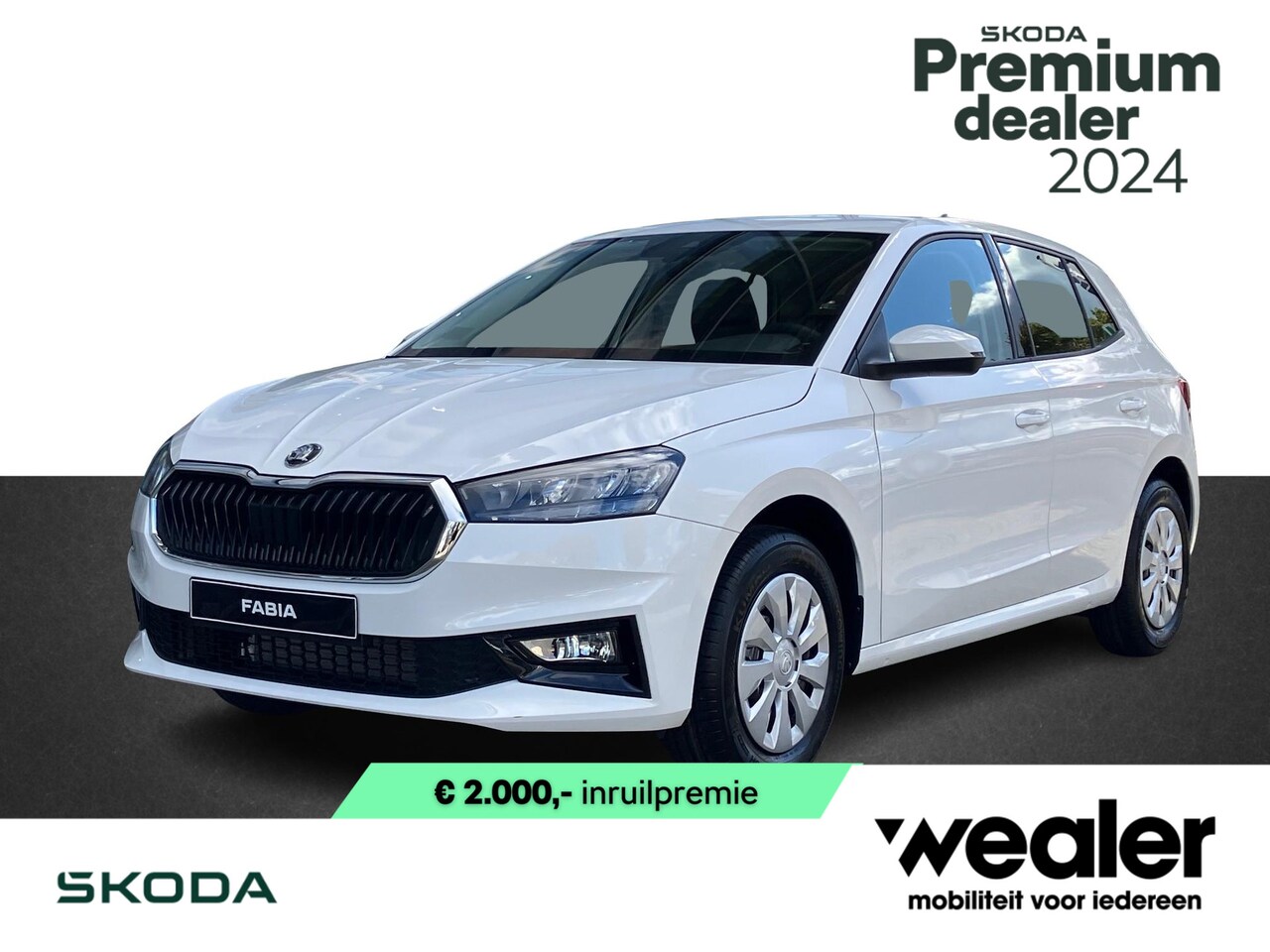 Skoda Fabia - Essence 1.0 TSI 95 pk | Airconditioning | Parkeersensoren | LED verlichting | - AutoWereld.nl