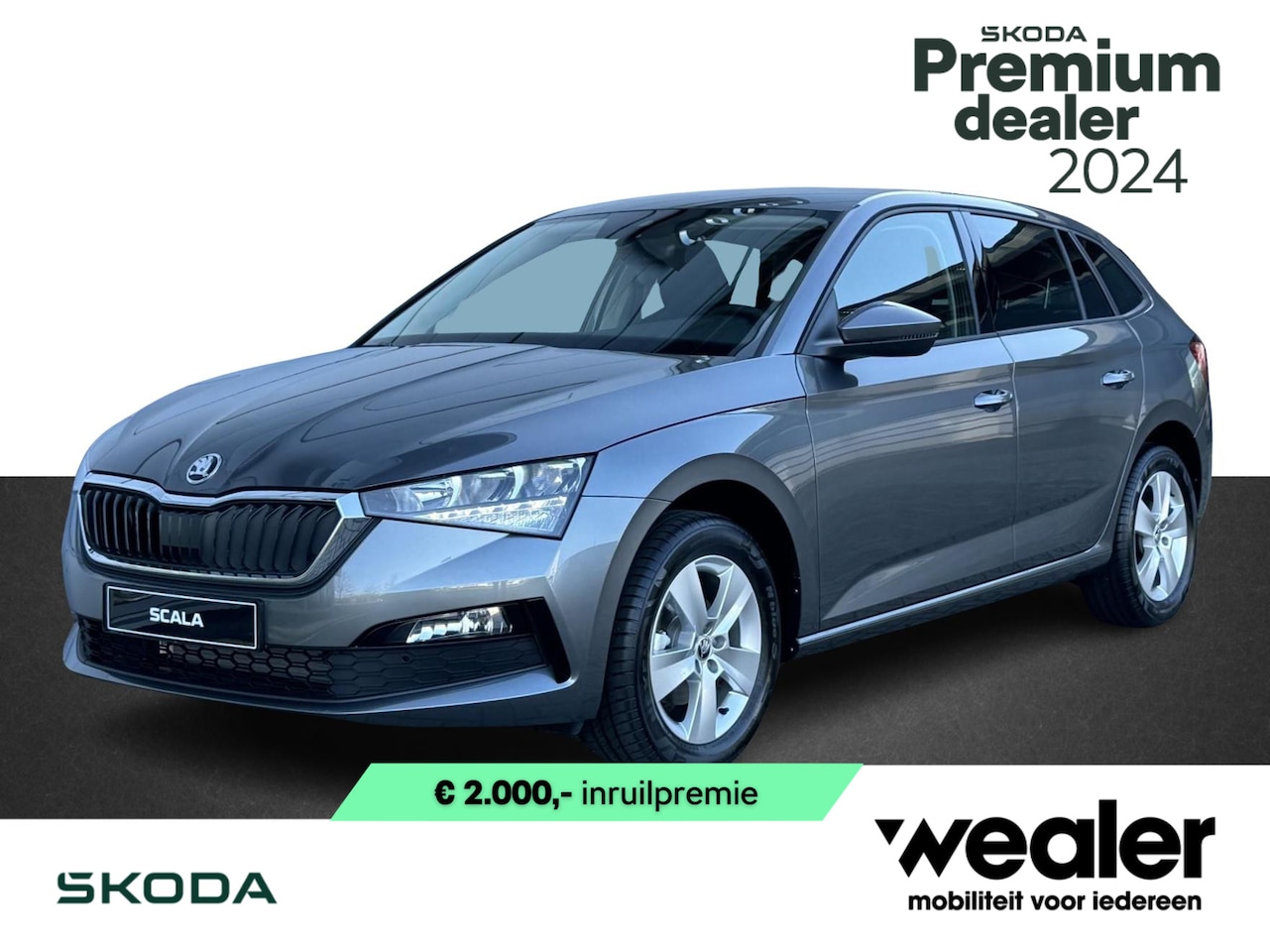 Skoda Scala - Ambition 1.0 TSI 110 pk DSG | Automaat | Parkeersensoren | Apple Carplay/Android Auto | Cr - AutoWereld.nl