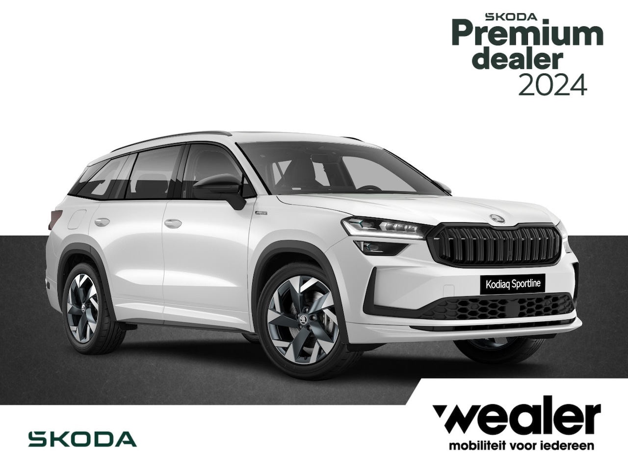 Skoda Kodiaq - Sportline Business 1.5 TSI PHEV 204 pk DSG | Automaat | Panoramadak |19" Lichtmetalen velg - AutoWereld.nl