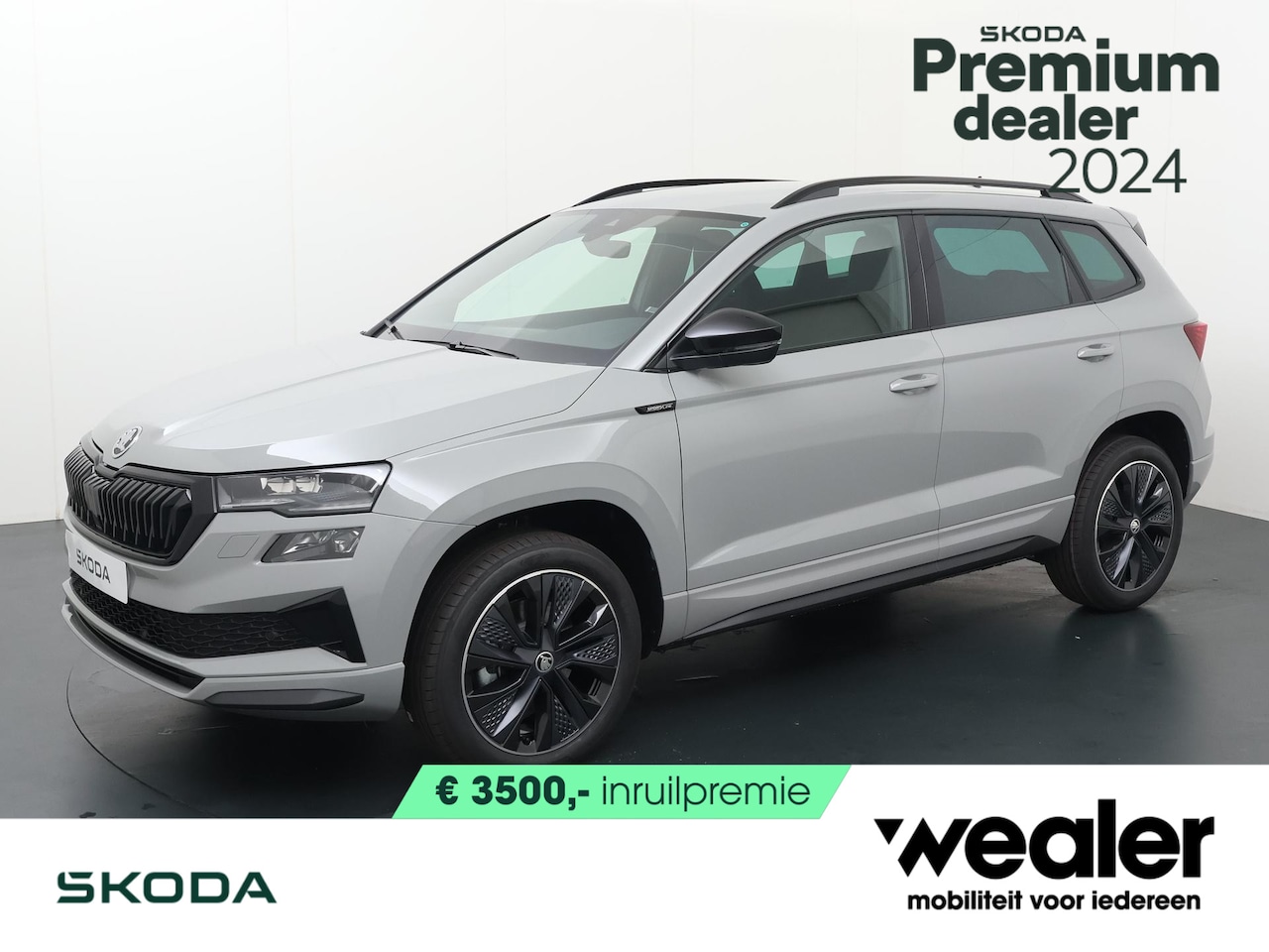 Skoda Karoq - Sportline Business 1.5 TSI 150 pk DSG | Automaat | Trekhaak | Navigatie | Elek. achterklep - AutoWereld.nl