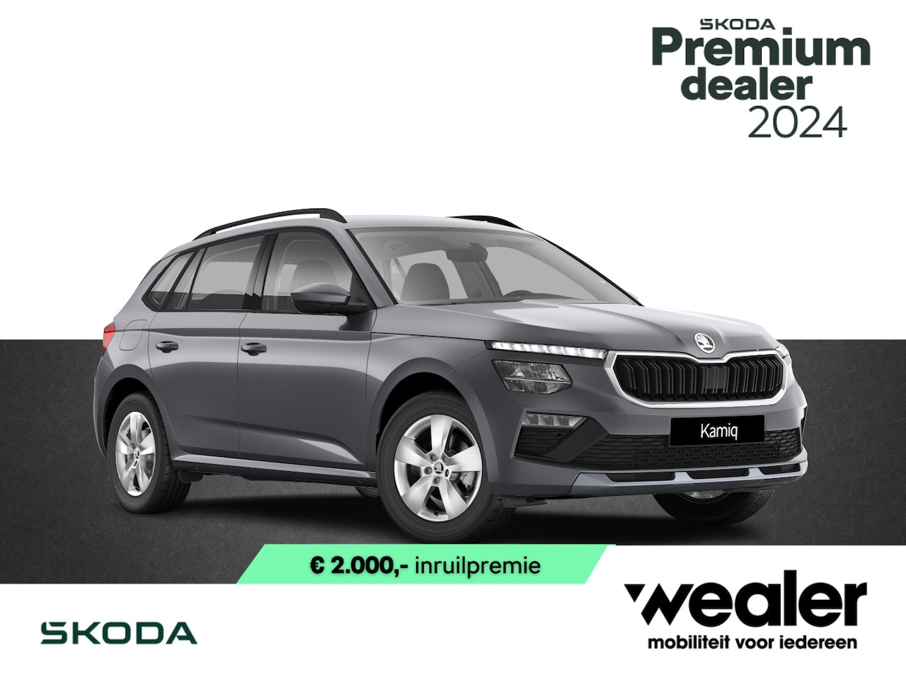 Skoda Kamiq - Selection 1.0 TSI 115 PK DSG Automaat | Apple Carplay/Android Auto | Parkeersensoren | 16" - AutoWereld.nl