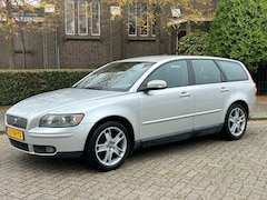 Volvo V50 - 2.0 Edition II Sport 2007 leer clima trekhaak keurige auto cruise control youngtimer