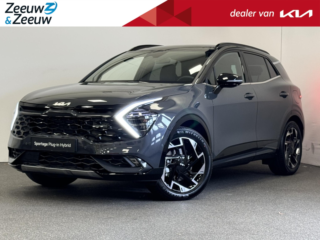 Kia Sportage - 1.6 T-GDi Plug-in Hybrid AWD GT-PlusLine | €4000,- Korting | Private Lease vanaf €549,- p. - AutoWereld.nl