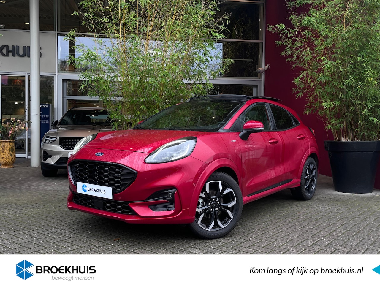 Ford Puma - 1.0 EcoBoost Hybrid ST-Line X 125 PK | Panorama dak | ALL Season banden | Trekhaak | Lage - AutoWereld.nl