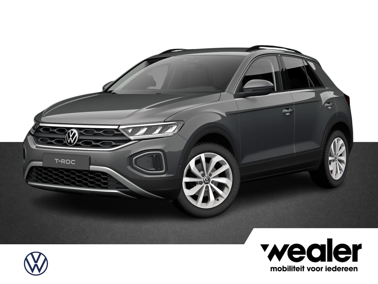 Volkswagen T-Roc - Life Edition 1.5 110 kW / 150 pk TSI SUV 7 versn. DSG | Climatronic | Multimedia pakket in - AutoWereld.nl