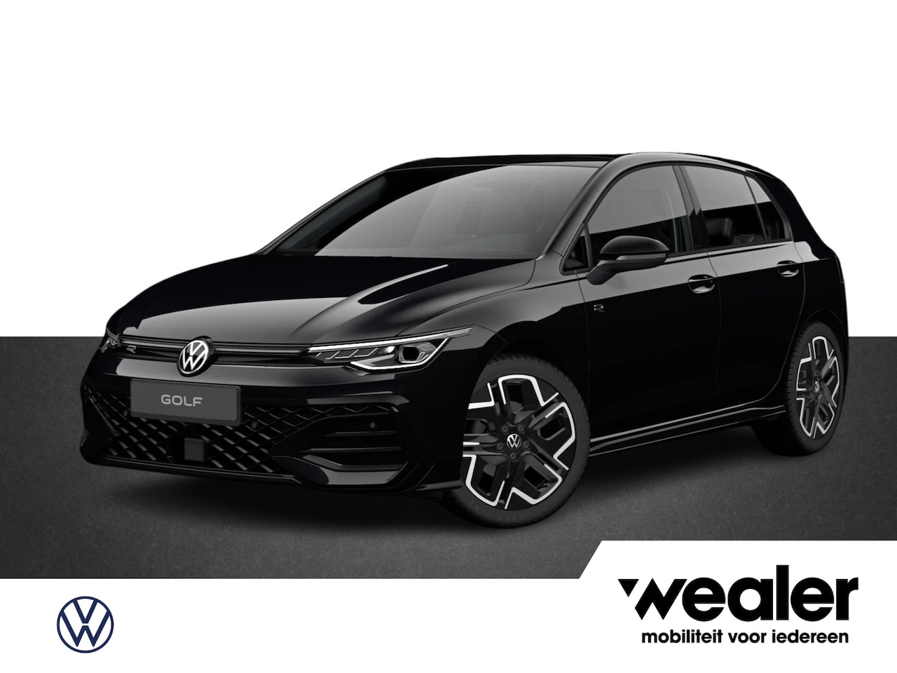 Volkswagen Golf - 8 R-Line-Edition 1.5 eTSI 85 kW / 116 pk Hatchback 7 versn. DSG | Panoramadak | Black Styl - AutoWereld.nl