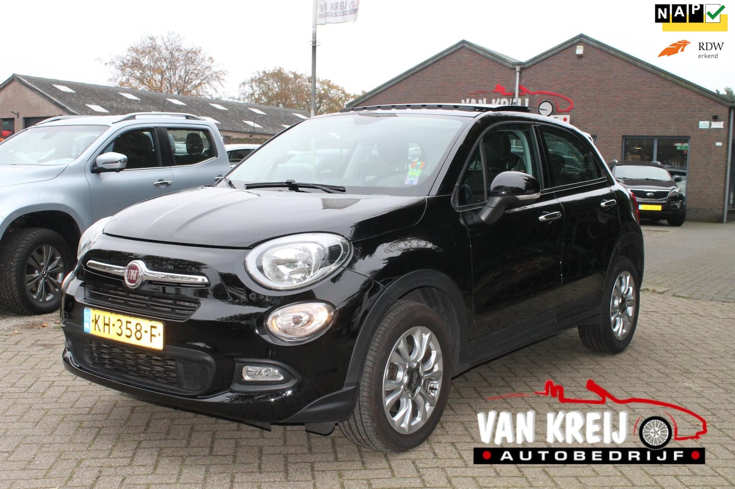 Fiat 500 X - 1.4 Turbo MultiAir PopStar 1.4 Turbo MultiAir PopStar, Automaat. Navi, Clima, Leder, Nap - AutoWereld.nl