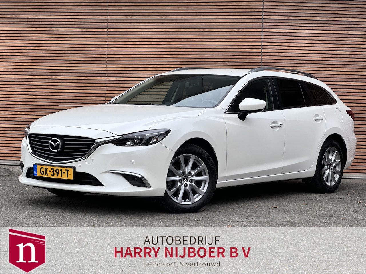 Mazda 6 Sportbreak - 2.0 SkyActiv-G 165 Skylease GT Lederen bekleding / Bose / Parkeerhulp V+A - AutoWereld.nl