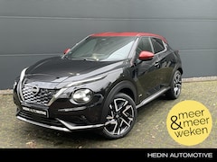 Nissan Juke - 1.6 Hybrid N-Design Two tone Zwart Met Rood Dak | Navigatie | Sensoren | Camera | Cruise C