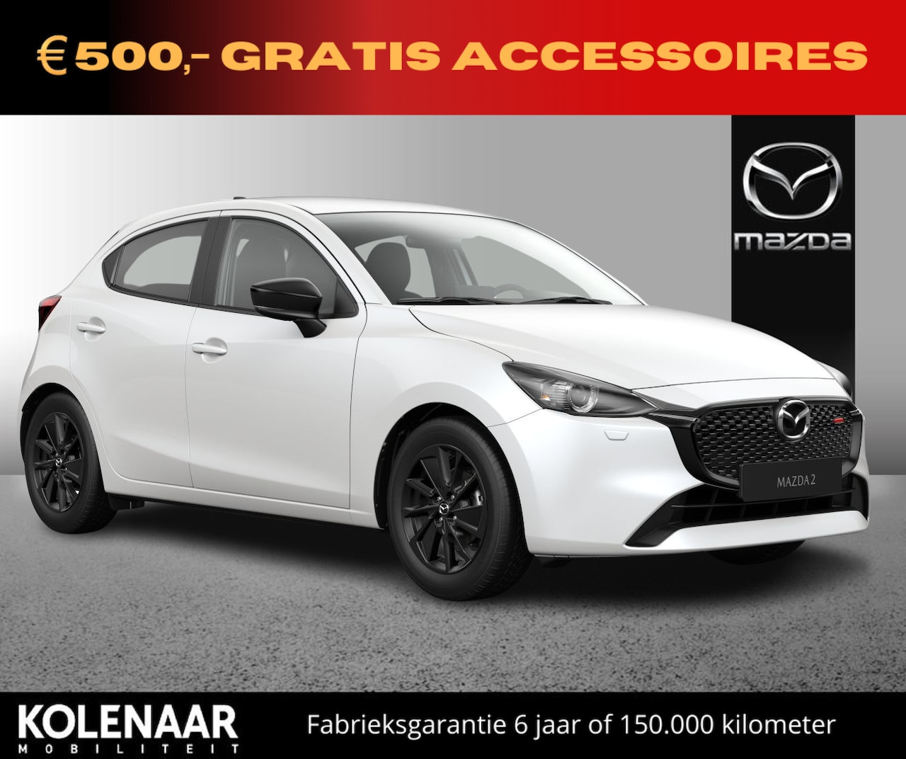 Mazda 2 - 1.5 e-Sky-G 90 Homura /€1000,- inruilvoordeel/€500,- gratis accessoires!/Direct rijden! - AutoWereld.nl