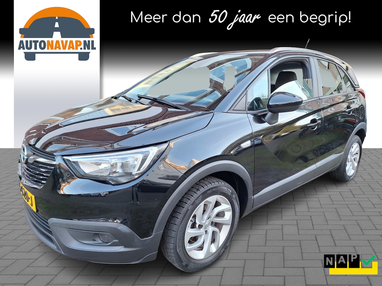 Opel Crossland X - 1.2 Turbo Edition /Navi/Apple/Android/Pdc/Cruise/NAP/Garantie - AutoWereld.nl