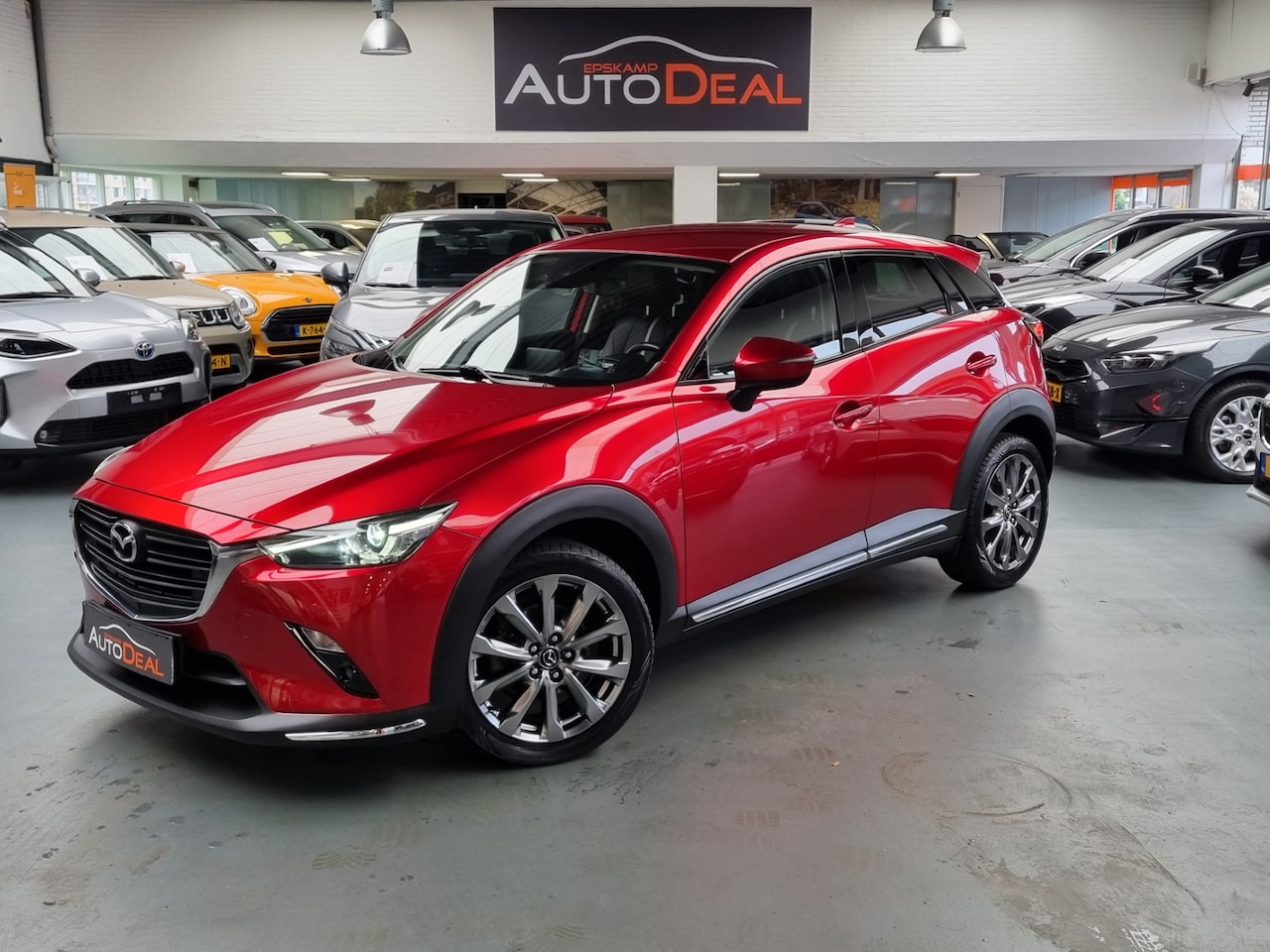 Mazda CX-3 - 2.0 SkyActiv-G 121 Signature 2.0 SkyActiv-G 121 Signature, Leer, head up - AutoWereld.nl