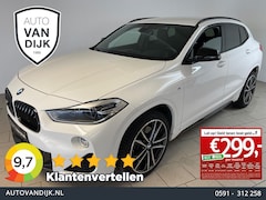 BMW X2 - SDrive20i M Sport 192PK AUTOMAAT AIRCO CLIMA NAVI CRUISE CAM LED PDC ALCANTARA 19 INCH VEL