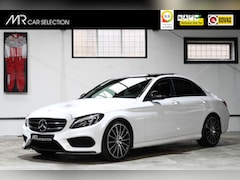 Mercedes-Benz C-klasse - 180 AMG Sport Edition | Panoramadak | 19 inch | Night | Stoelverwarming | NL Auto | BTW |