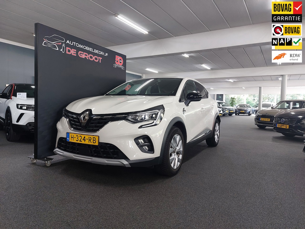 Renault Captur - 1.0 TCe 100 Intens -CAMERA-SENSOREN-APPLE CARPLAY - AutoWereld.nl