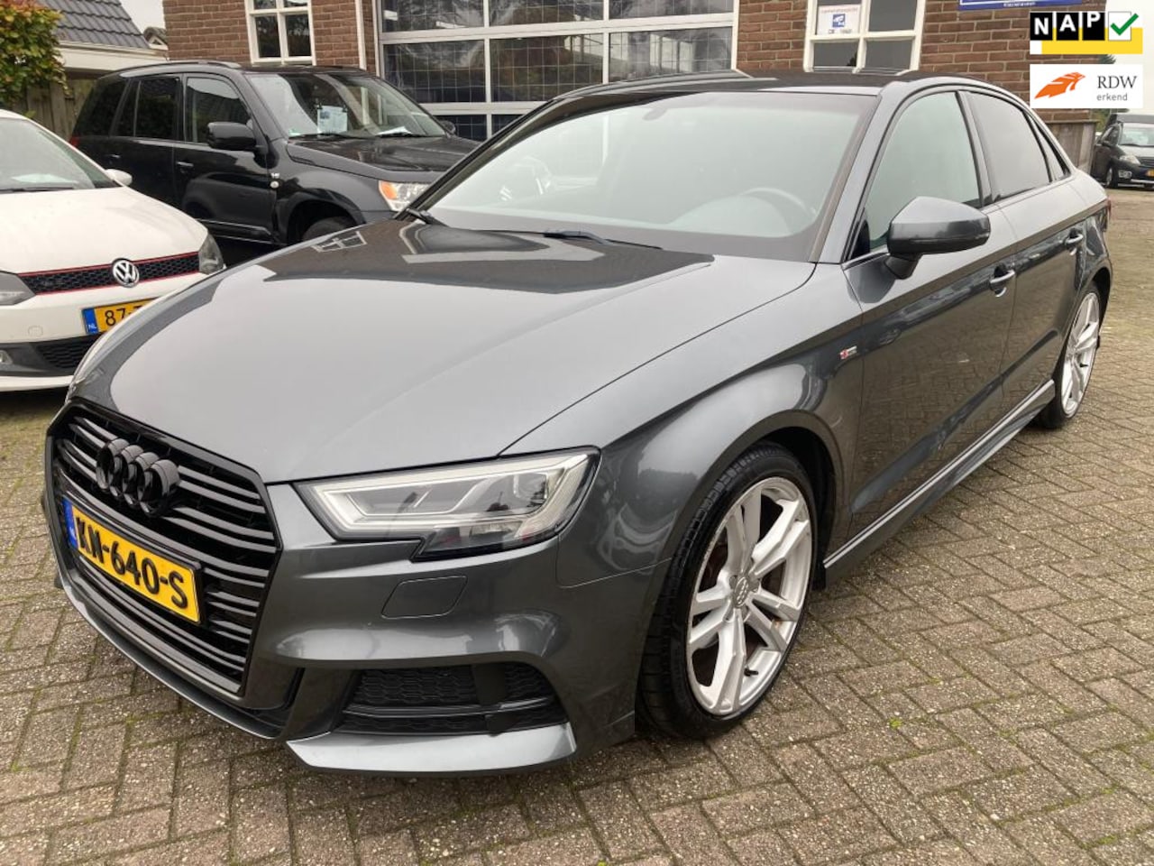 Audi A3 Limousine - 1.0 TFSI Sport Pro Line S Line Bj 2016 Xenon Clima Navi, Inruil is mogelijk - AutoWereld.nl