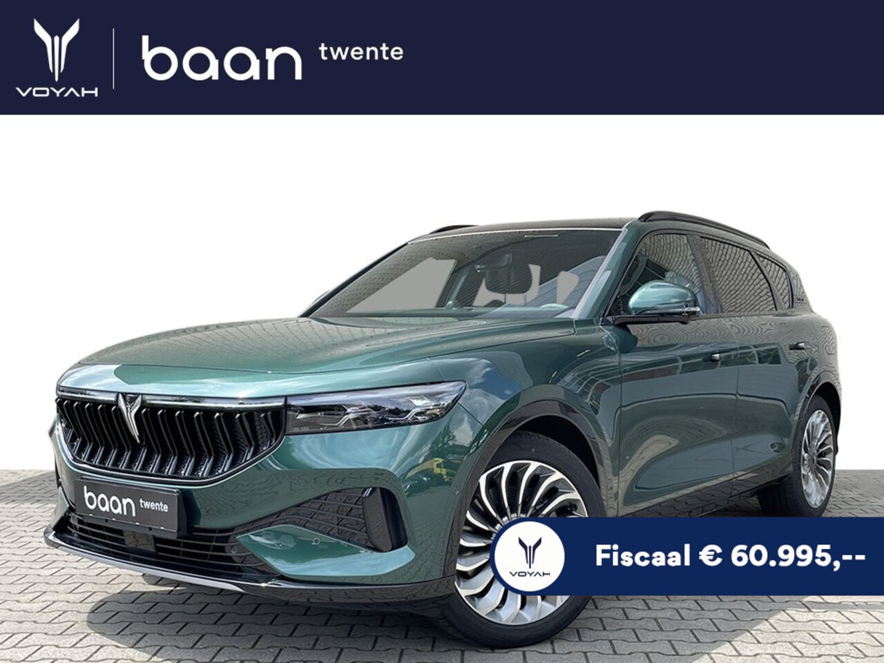 Voyah Free - Flagship Black Line 4WD 106 kWh | 2.000 KG Trekgewicht | Full Option | Smart Panoramadak - AutoWereld.nl