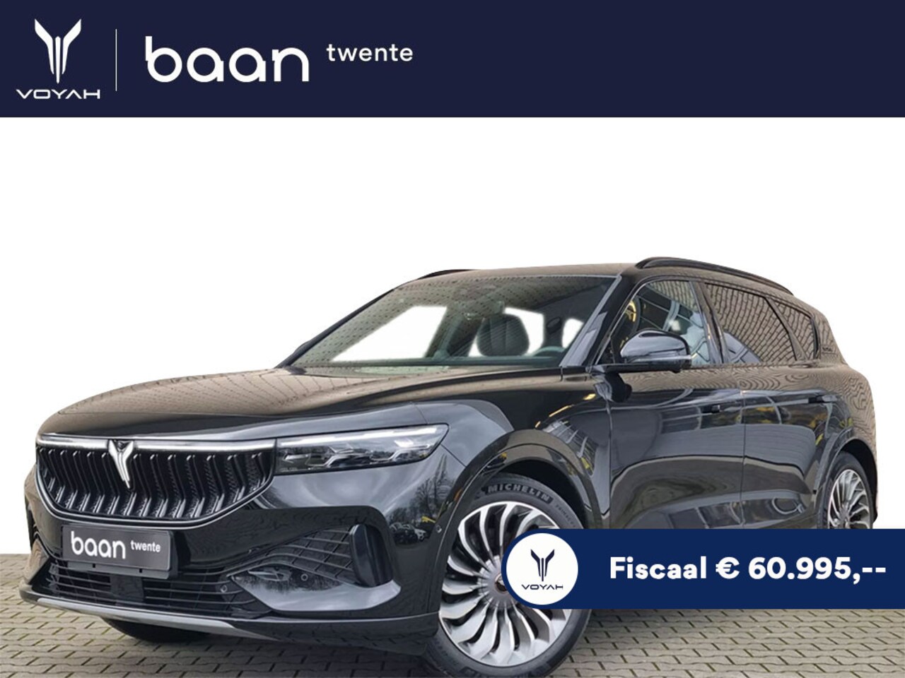 Voyah Free - Flagship Black Line 4WD 106 kWh | 2.000 KG Trekgewicht | Apple Carplay | Smart Panoramadak - AutoWereld.nl