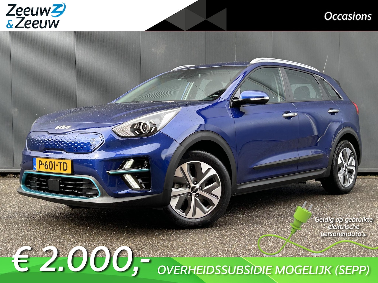 Kia e-Niro - DynamicLine 64 kWh 1e Eigenaar | € 2000,- SEPP subsidie mogelijk* | Fabrieksgarantie  t/m - AutoWereld.nl