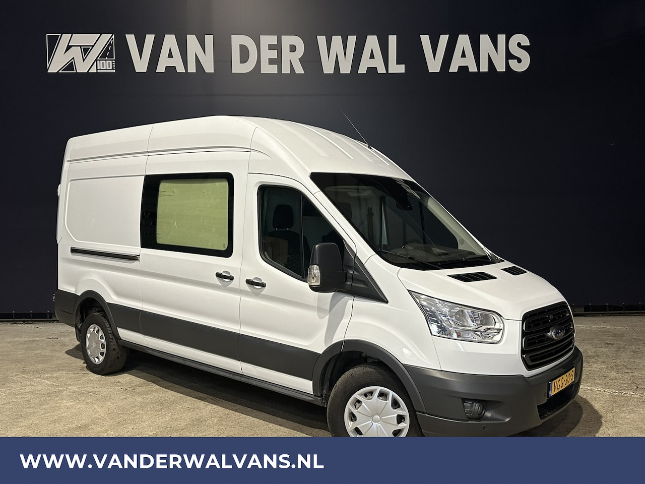 Ford Transit - 2.0 TDCI 131pk L3H2 Euro6 Airco | Camera | Cruisecontrol | 2800kg Trekhaak Verwarmde voorr - AutoWereld.nl