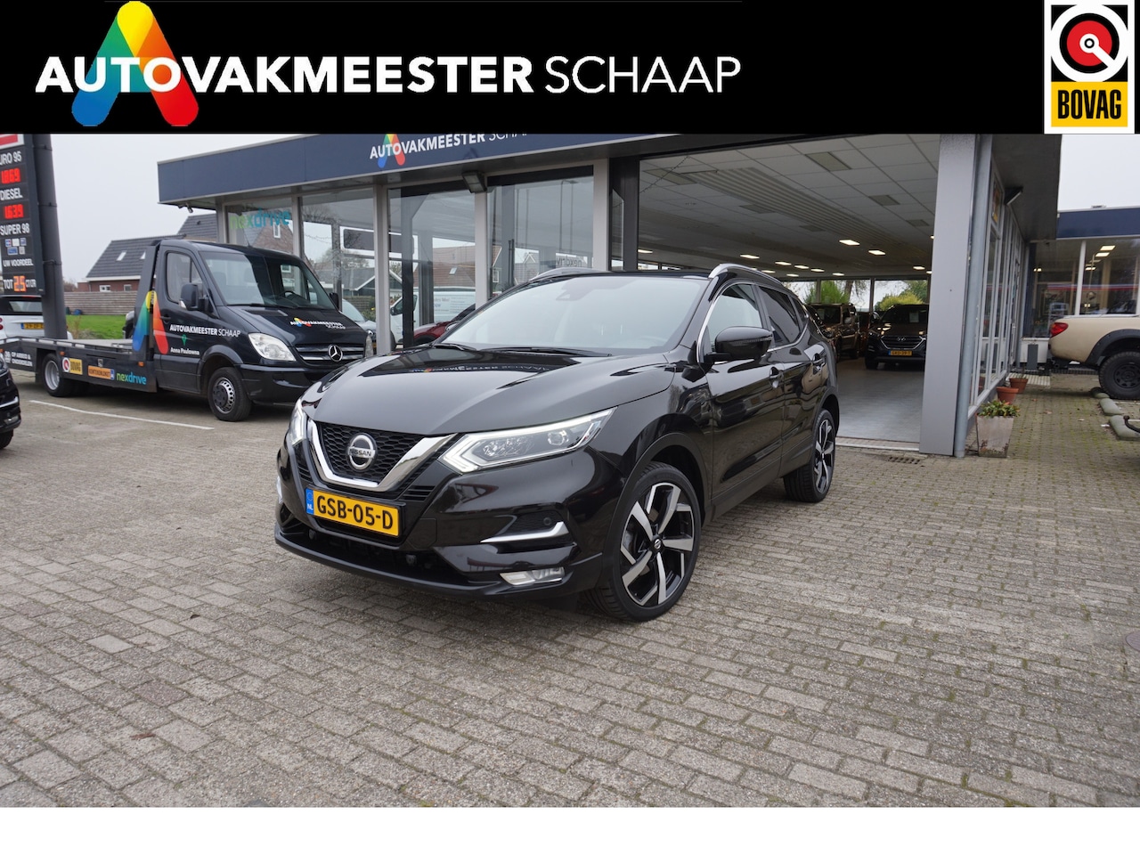 Nissan Qashqai - 1.3 DIG-T Premium Edition 1.3 DIG-T Premium Edition , Automaat , incl 12 mnd bovag garantie. - AutoWereld.nl