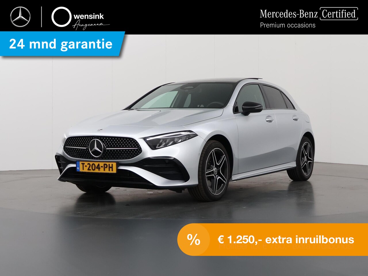 Mercedes-Benz A-klasse - 250 e AMG Line | Facelift | Panoramadak | Sfeerverlichting | Stoelverwarming | Nightpakket - AutoWereld.nl