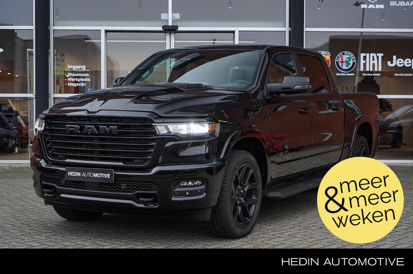 Dodge Ram 1500 - 3.0L 6-Cilinder Laramie Night | Leverbaar uit voorraad | Modeljaar 2025 | Passenger Displa - AutoWereld.nl