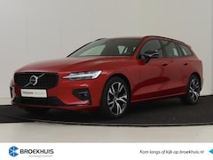 Volvo V60 - B4 200PK Plus Dark | Trekhaak | 360º view | HK Audio | Contourstoelen | Adapt LED | Parkee