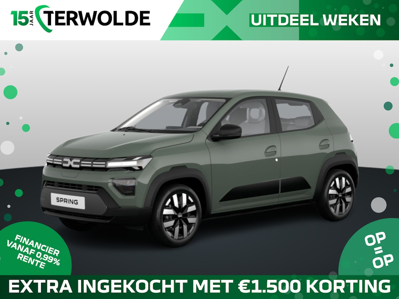 Dacia Spring - Electric 65 1AT Expression | Cruise Control met snelheidsbegrenzer | ISOFIX-bevestigingssy - AutoWereld.nl