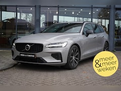 Volvo V60 - 2.0 T6 Recharge AWD Plus Dark | Long Range Accu| Lederen bekleding | Elektrisch verstelbar