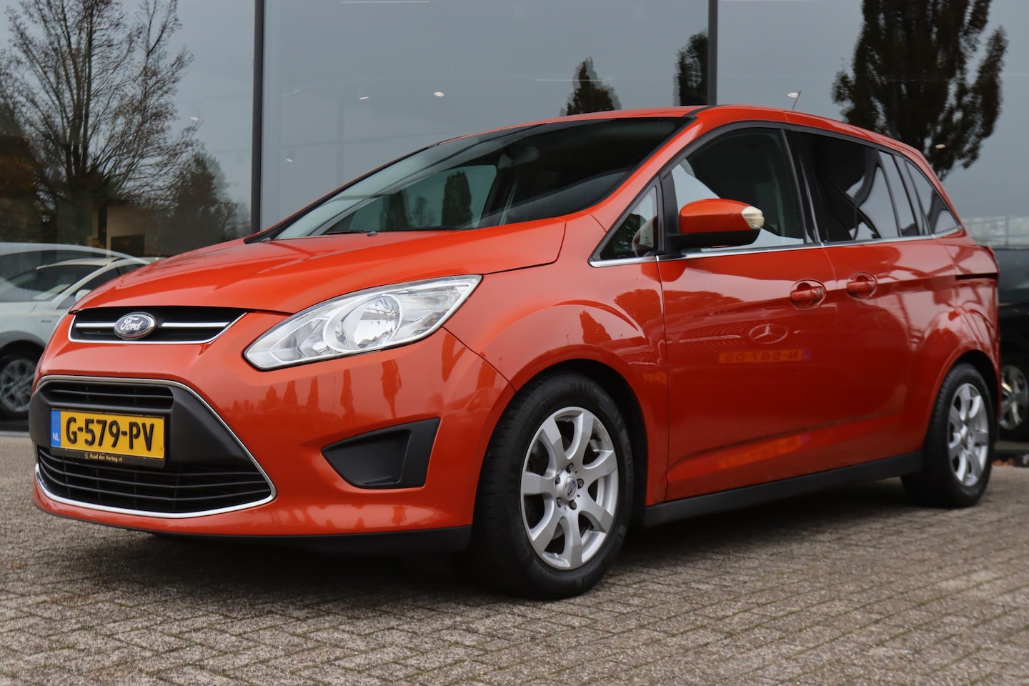 Ford Grand C-Max - 1.6 ECOBOOST LEASE TREND 7-PERS | CRUISE |  STOELVERW. | VOORRUITVERW. | BLUETOOTH | AIRCO - AutoWereld.nl