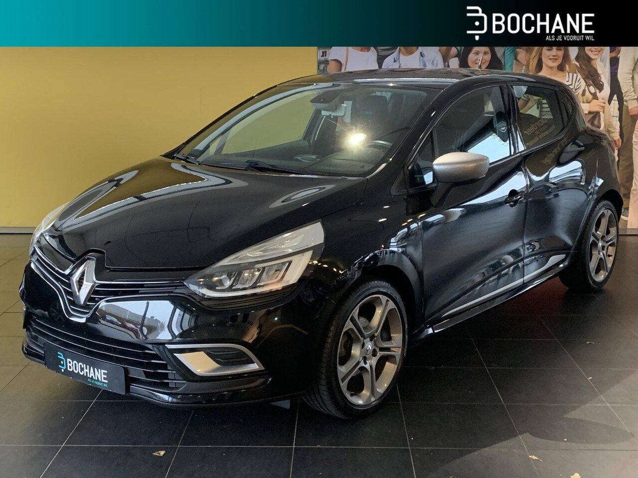 Renault Clio - 0.9 TCe Intens NAVIGATIE | CLIMATE CONTROL | PARKEERSENSOREN ACHTER | 17" LICHTMETALEN VEL - AutoWereld.nl