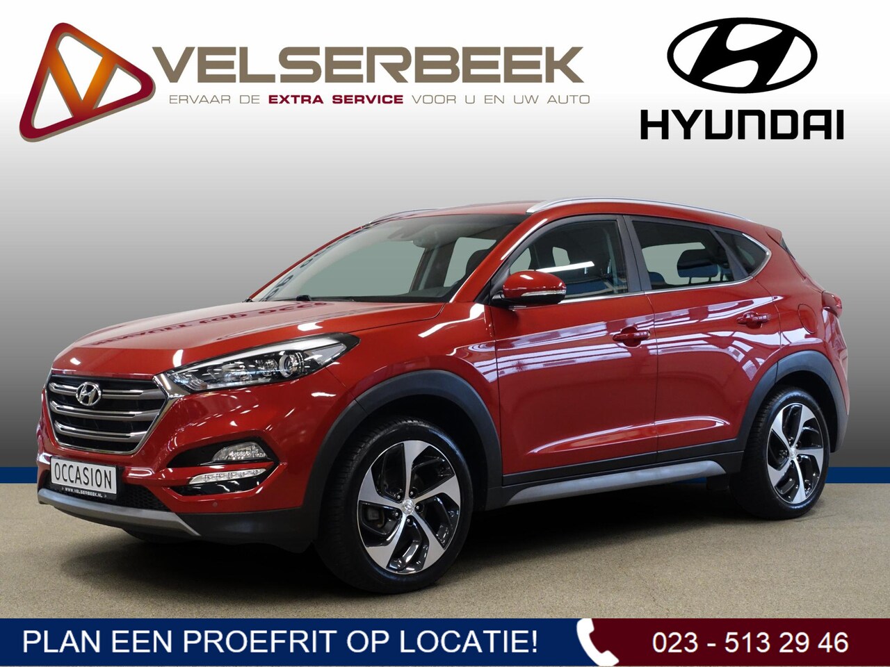 Hyundai Tucson - 1.6 GDi Comfort * Trekhaak/62.274 Km/Camera/Navi * - AutoWereld.nl