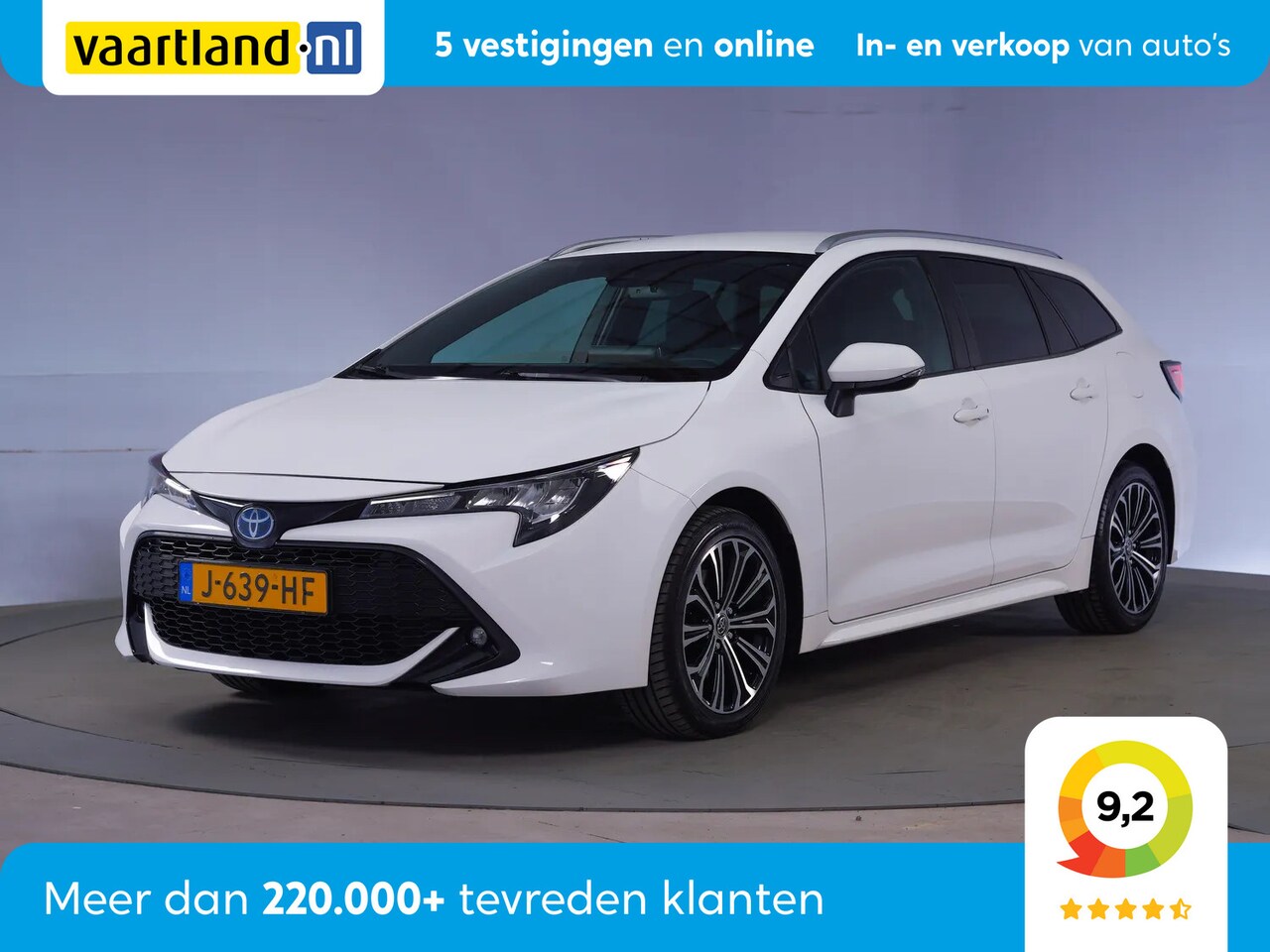 Toyota Corolla Touring Sports - 2.0 Hybrid 184pk Dynamic [ LED Clima Camera ] - AutoWereld.nl