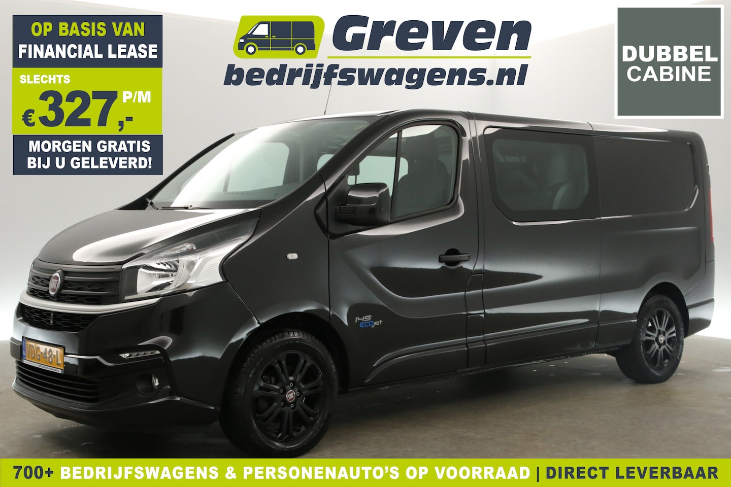 Fiat Talento - 2.0 MultiJet L2H1 146PK | Dubbele Cabine | 5 Persoons | Airco Camera Cruise Navi PDC 17"LM - AutoWereld.nl